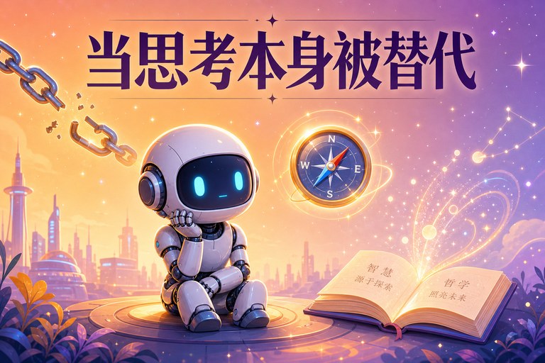 当思考本身被替代：AI 时代，人该如何存在？